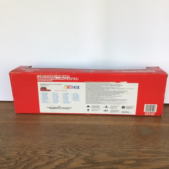 NIB NASCAR Jeff Gordon #24 Transporter Vintage 1993 1:43 Scale Memorabilia New - Picture 5 of 14
